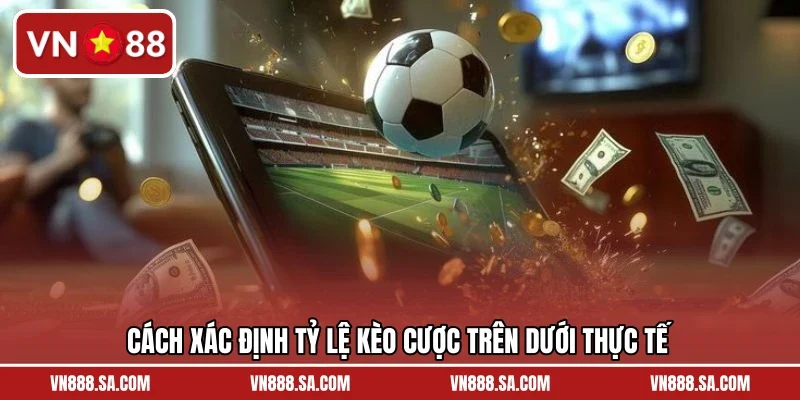 Cách xác định tỷ lệ kèo cược trên dưới thực tế