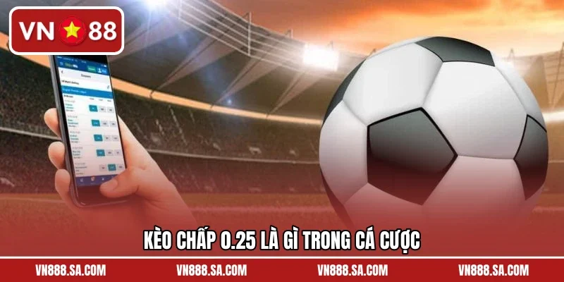 Kèo chấp 0.25 là gì trong cá cược