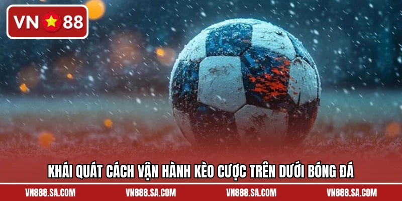 Khái quát cách vận hành kèo cược trên dưới bóng đá